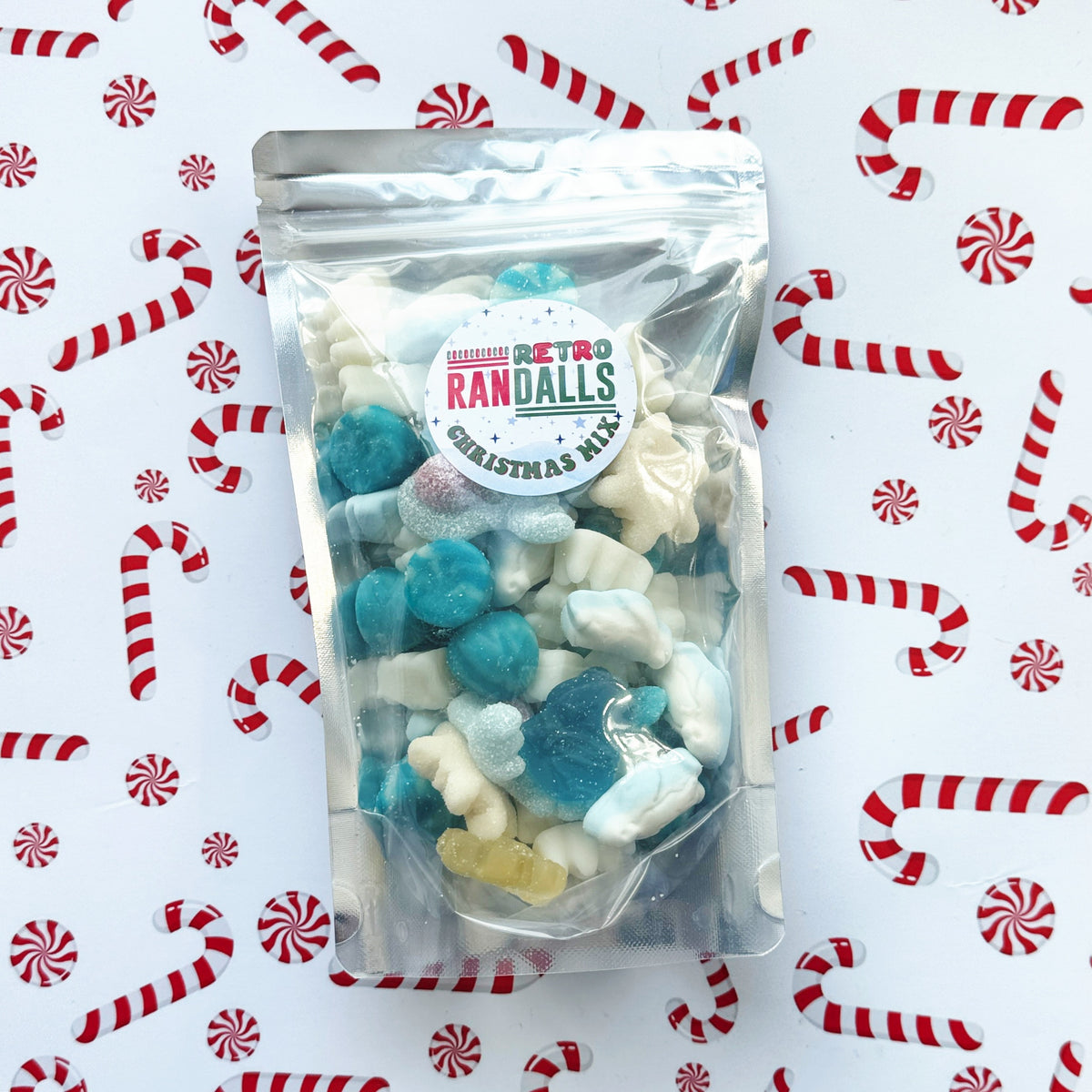 RETRO RANDALLS SNOWY CHRISTMAS 250g POUCH (BRITISH)