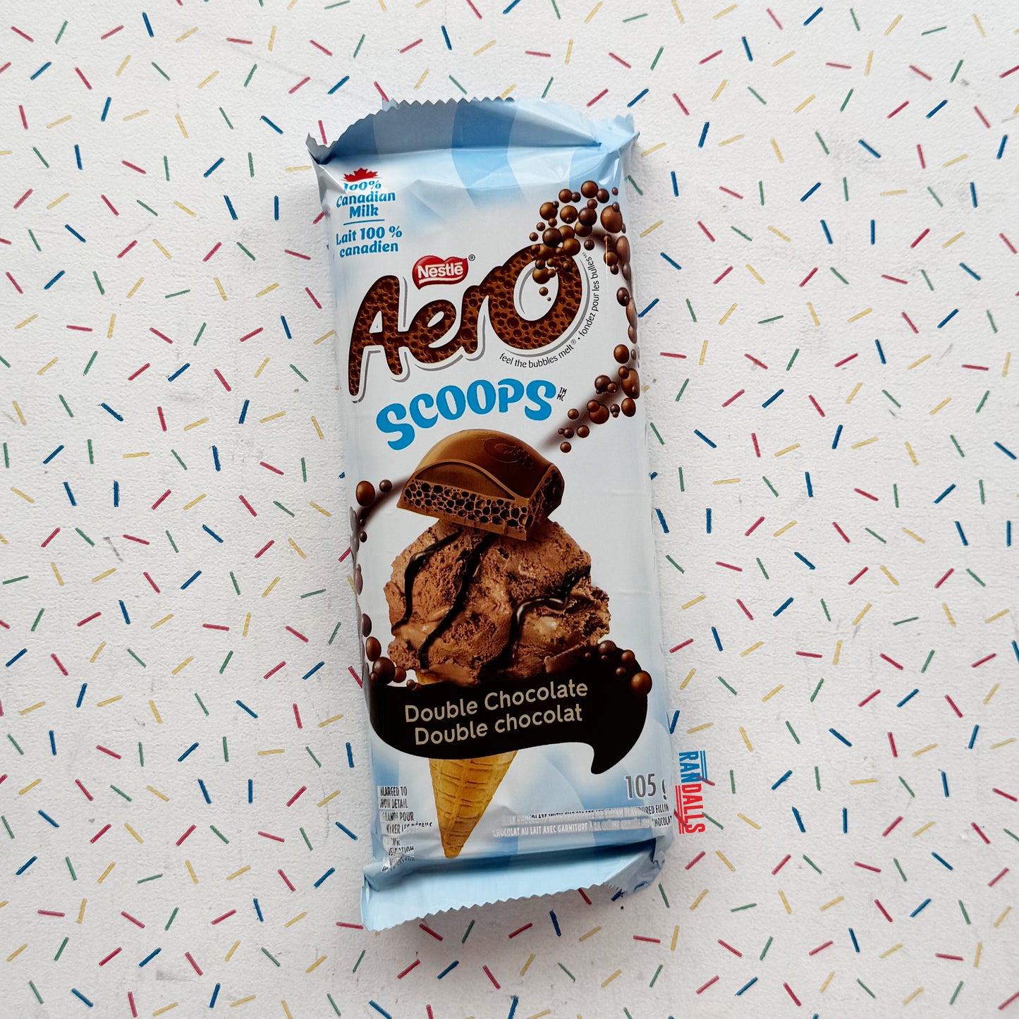 randallsuk, nestle aero scoops double chocolate ice cream flavor chocolate bar, nestle, nestle chocolate, nestle chocolate bar, aero, aero chocolate, aero scoops, chocolate, double chocolate, ice cream, canada, canadian, canadian chocolate, canadian chocolate bar, canadian candy bar