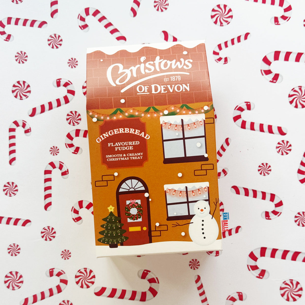 BRISTOW'S CHRISTMAS SHOP GINGERBREAD FUDGE (BRITISH)