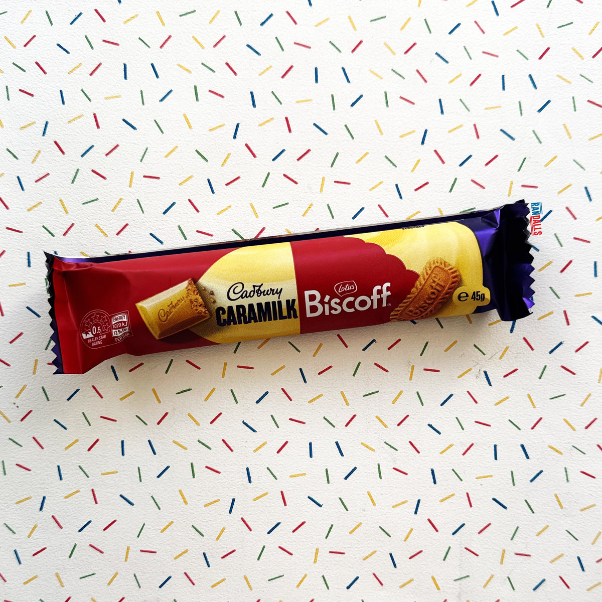 CADBURY CARAMILK BISCOFF BAR (AUSTRALIA)