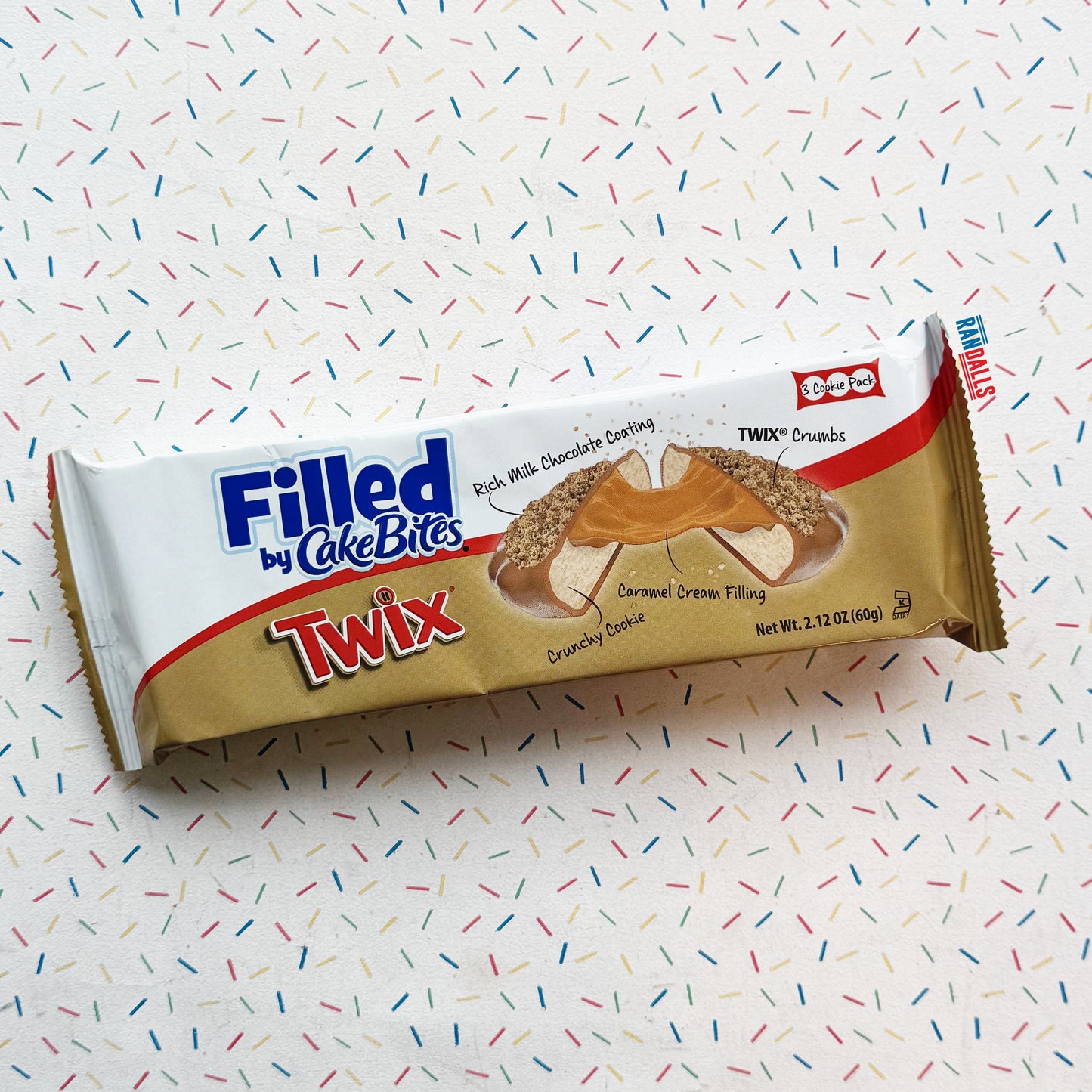 CAKE BITES FILLED TWIX (USA)