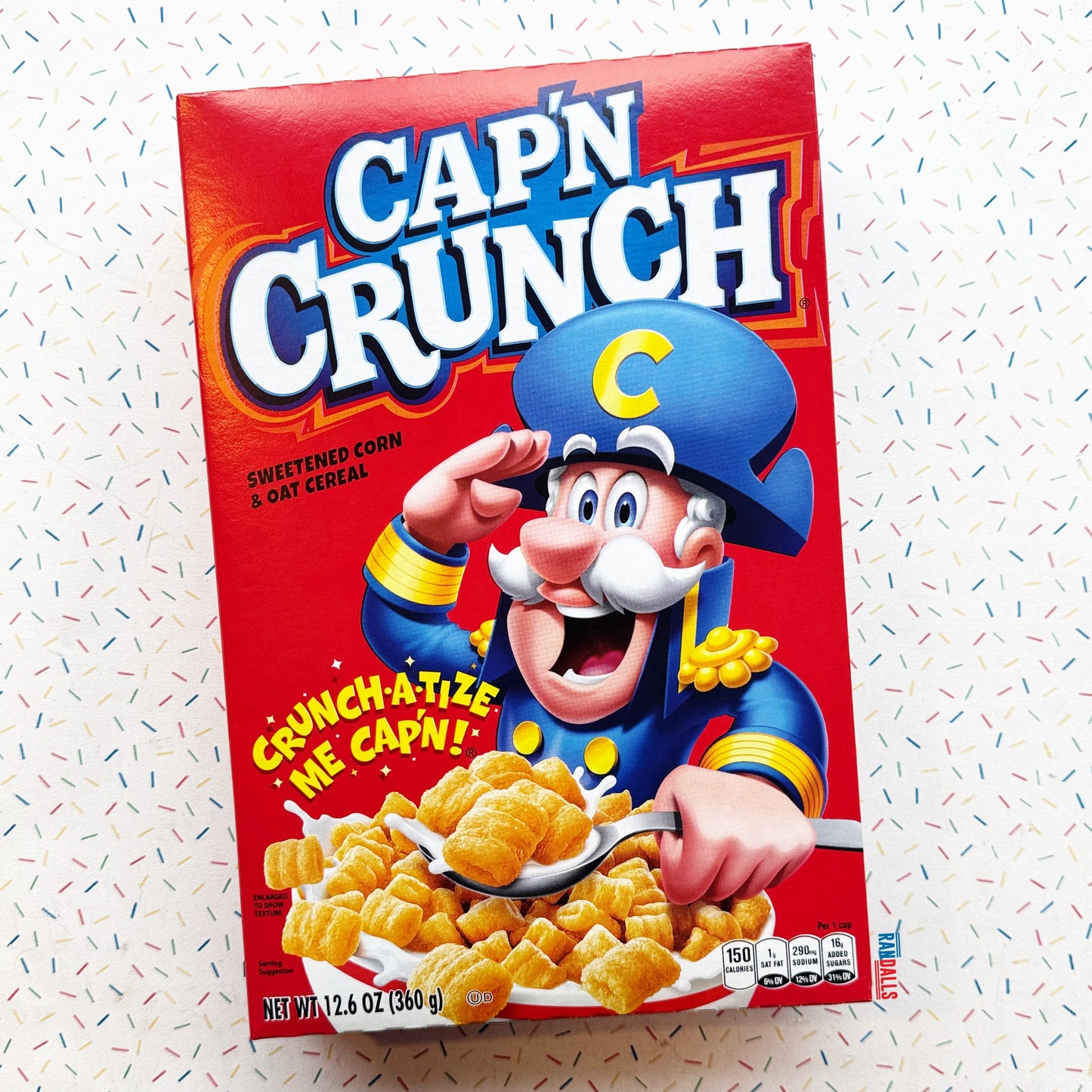 cap'n crunch cereal, breakfast, usa, randalls