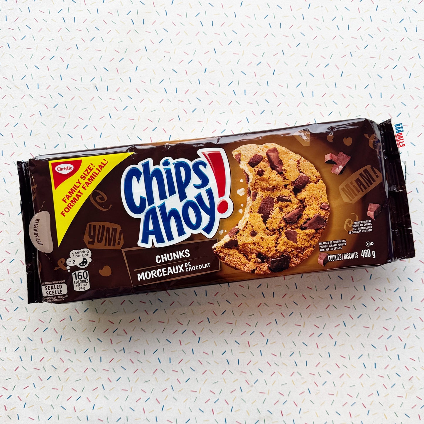 CHIPS AHOY CHOCOLATE CHUNKS COOKIES FAMILY SIZE (CANADA)