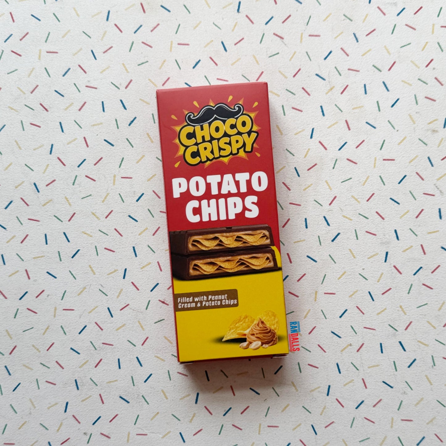 CHOCO CRISPY POTATO CHIPS PEANUT BUTTER CHOCOLATE BAR