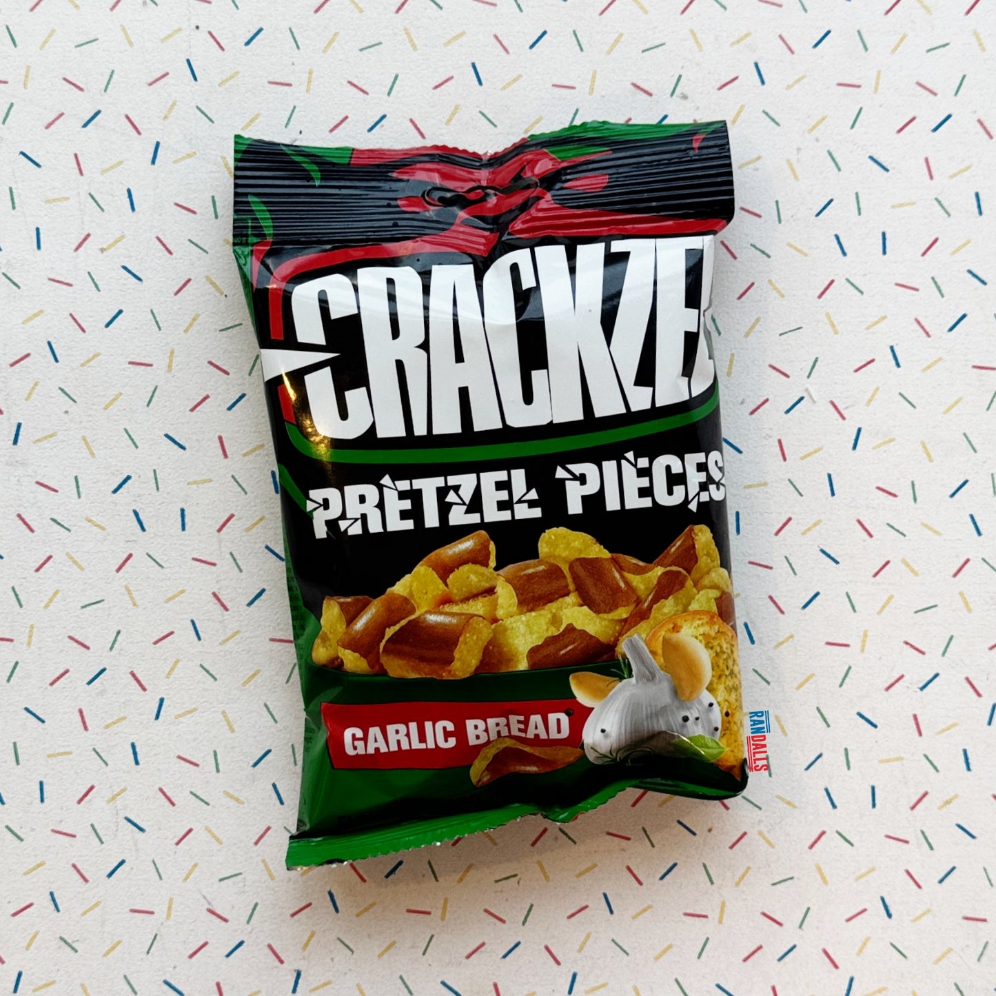 CRACKZELS PRETZEL PIECES GARLIC BREAD (TURKEY)