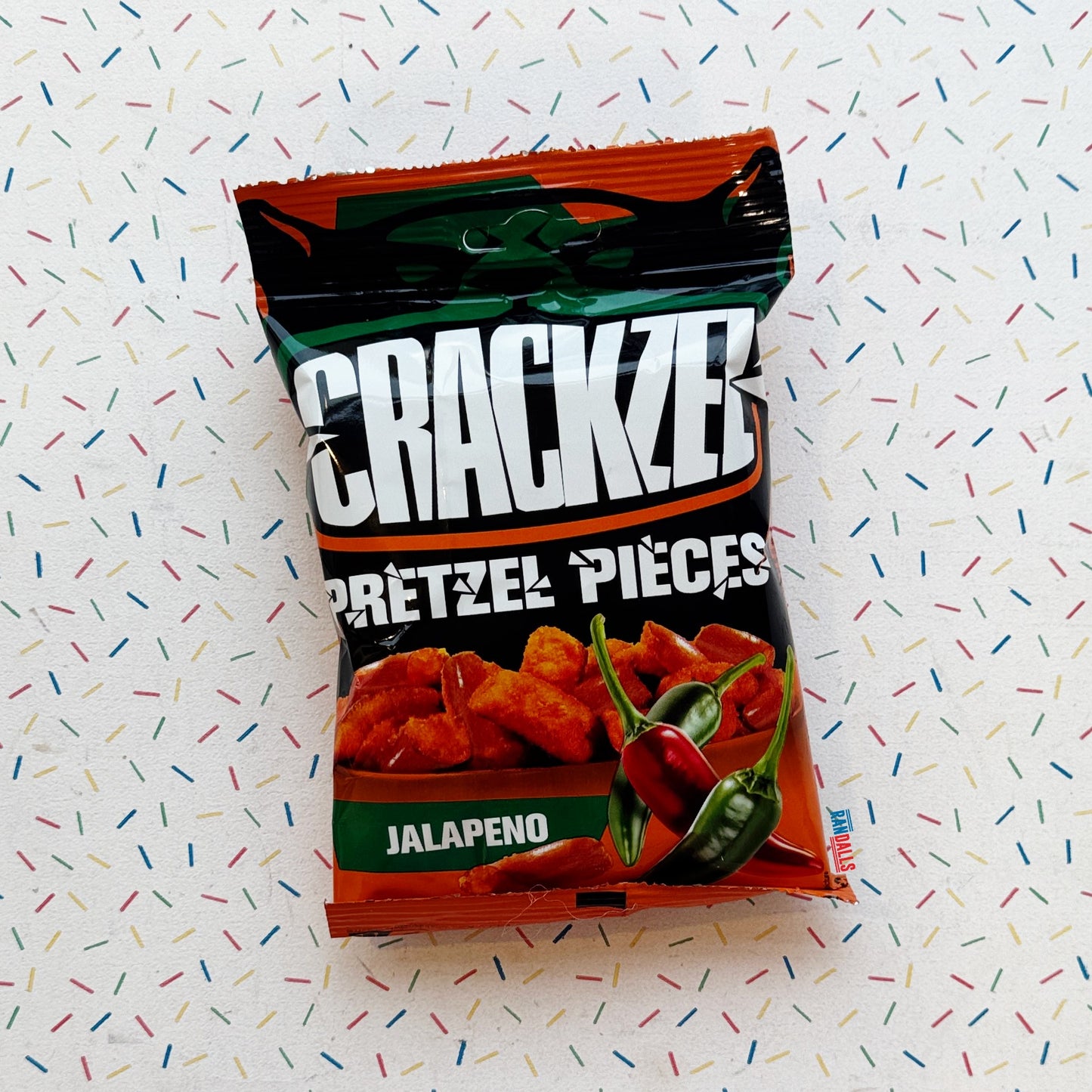 CRACKZELS PRETZEL PIECES JALAPENO (TURKEY)