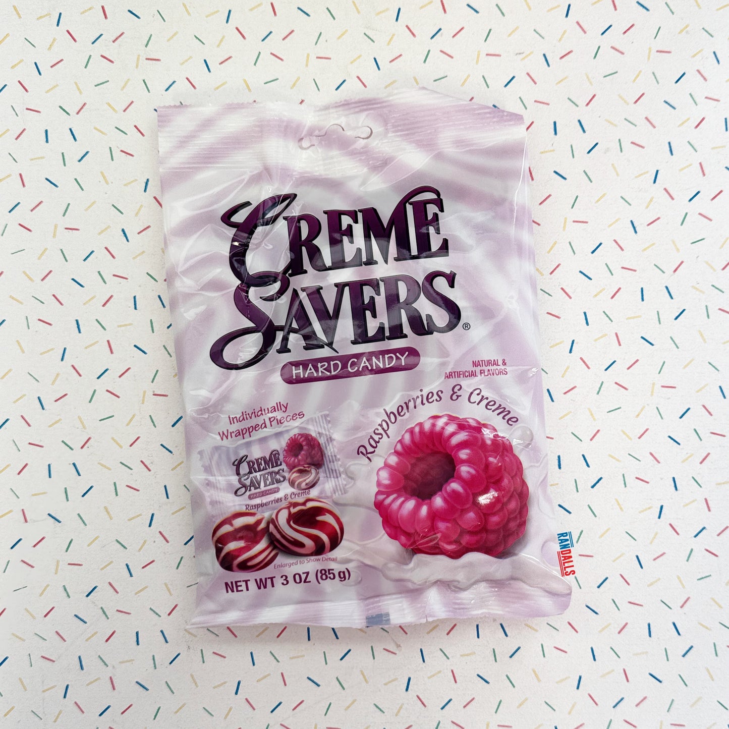 CREME SAVERS RASPBERRIES & CREME (USA)