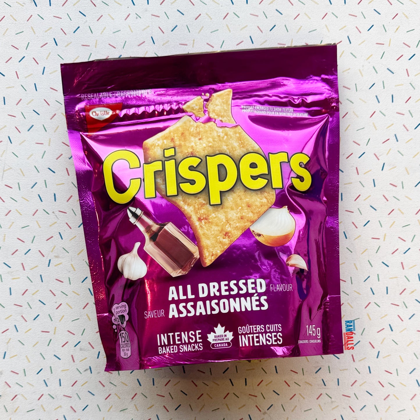 CRISPERS ALL DRESSED CRACKERS (CANADA)