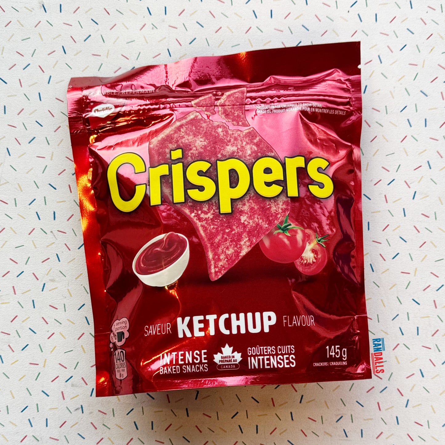 CRISPERS KETCHUP CRACKERS (CANADA)