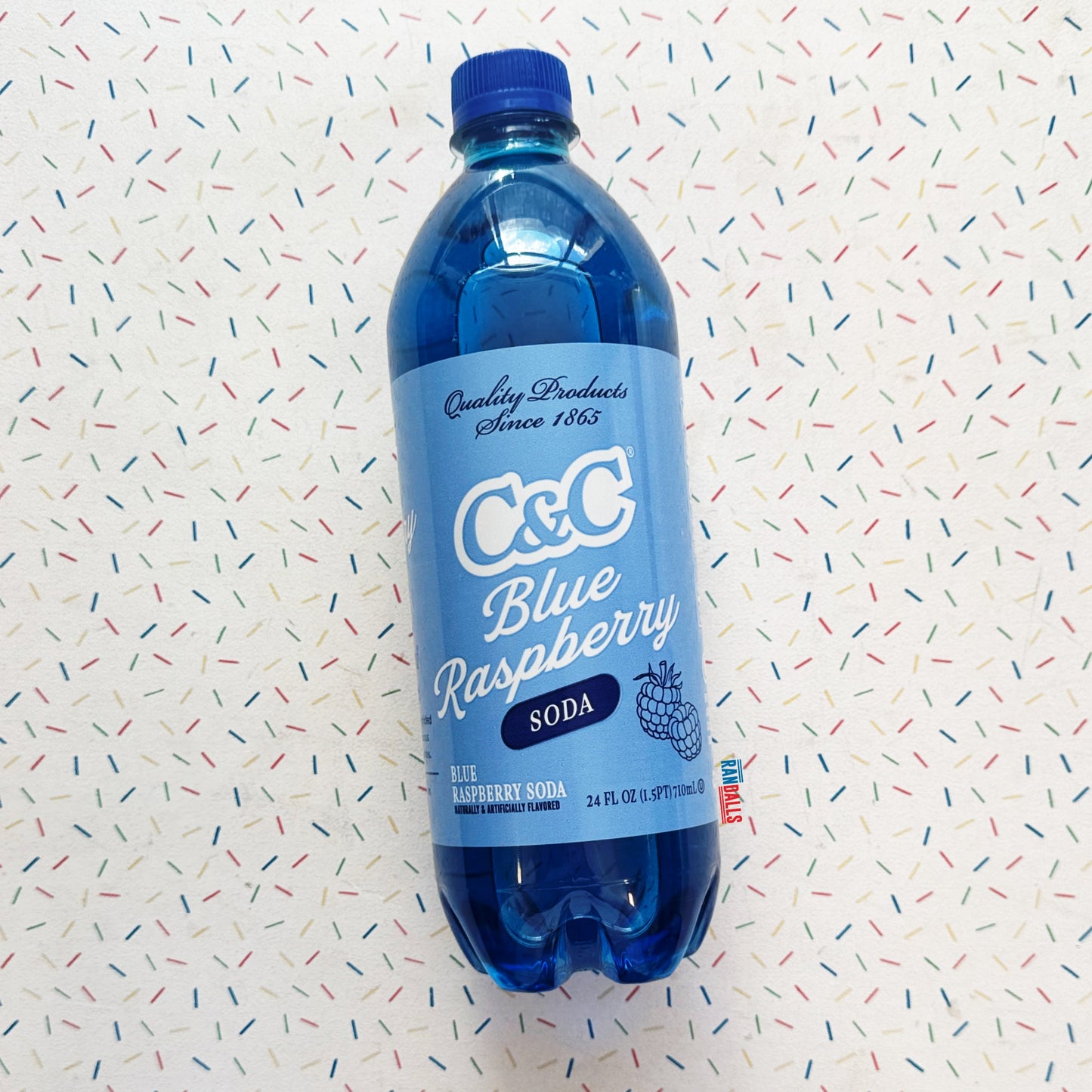 C&C SODA BLUE RASPBERRY (USA)