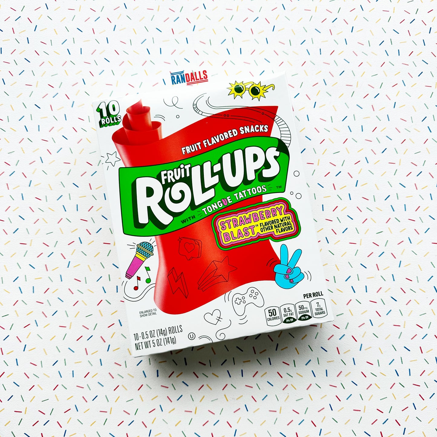 BETTY CROCKER FRUIT ROLL-UPS STRAWBERRY BLAST (USA)