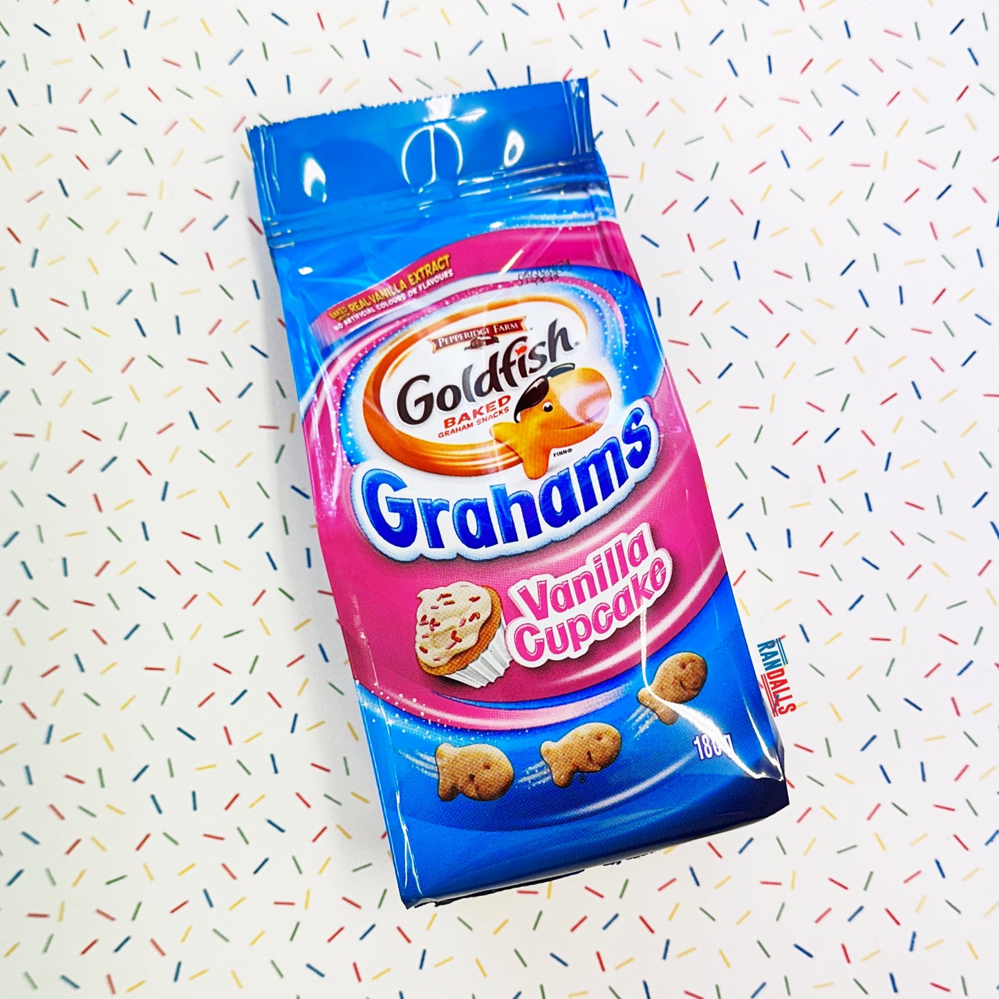 pepperidge farm, pepperidge farm goldfish, goldfish crackers, randalls, randallsuk, vanilla cupcake, cupcake, canada