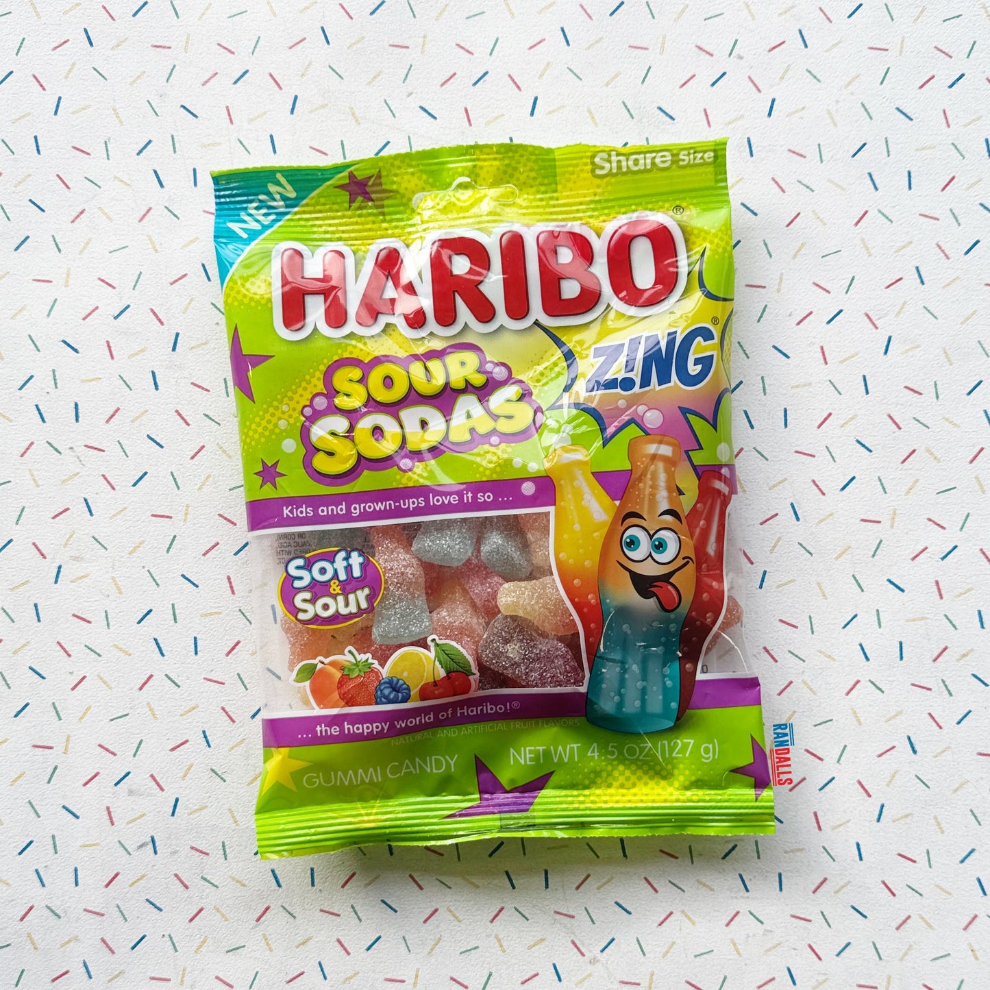 HARIBO ZING SOUR SODAS (USA)