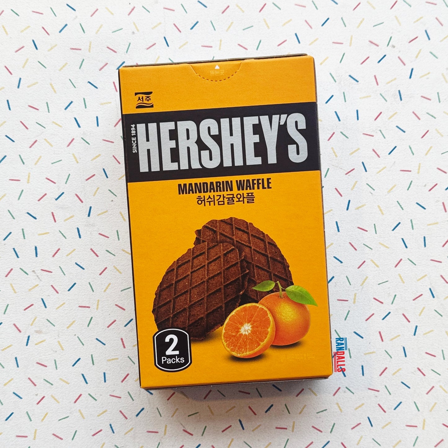HERSHEY'S MANDARIN WAFFLE (KOREA)