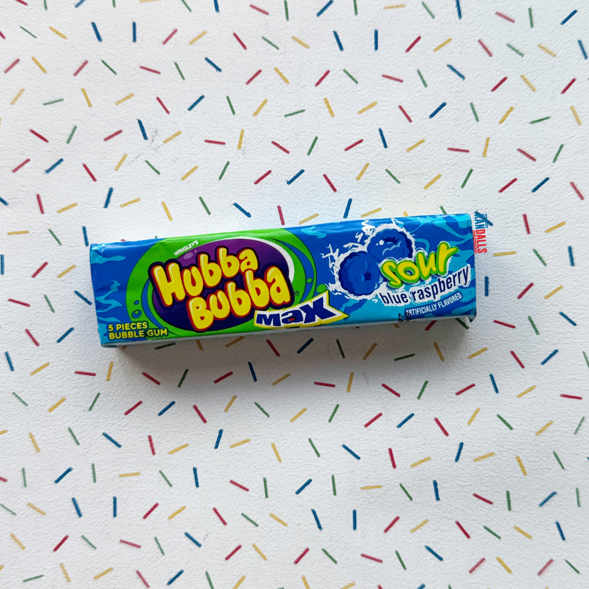HUBBA BUBBA MAX SOUR BLUE RASPBERRY (USA)
