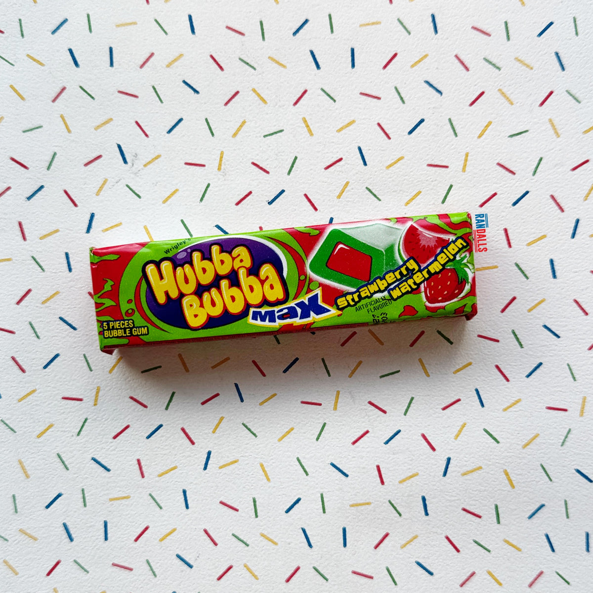HUBBA BUBBA MAX SOUR STRAWBERRY & WATERMELON (USA)