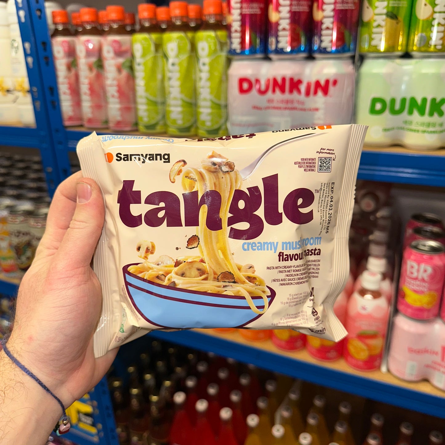 SAMYANG TANGLE PASTA CREAMY MUSHROOM (SOUTH KOREA)