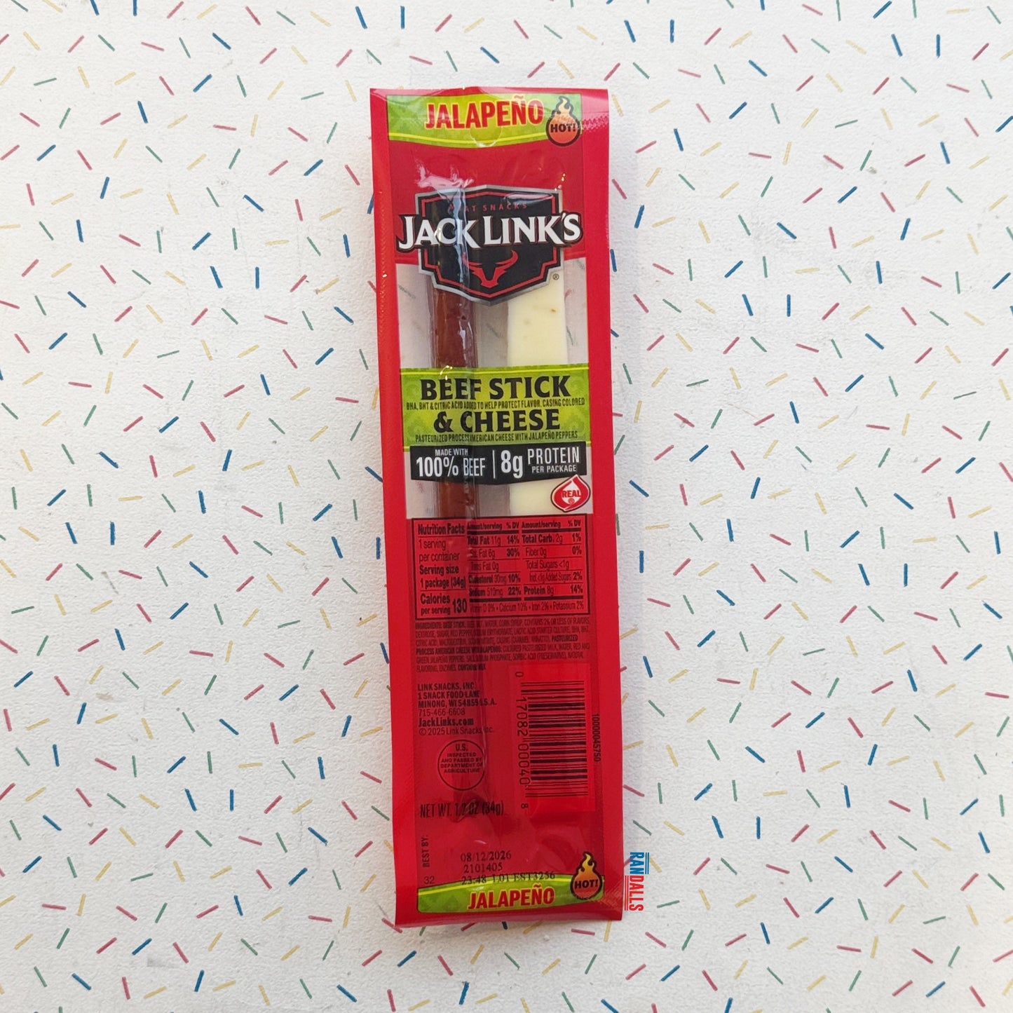 JACK LINK'S COMBOS BEEF & CHEESE JALAPENO (USA)