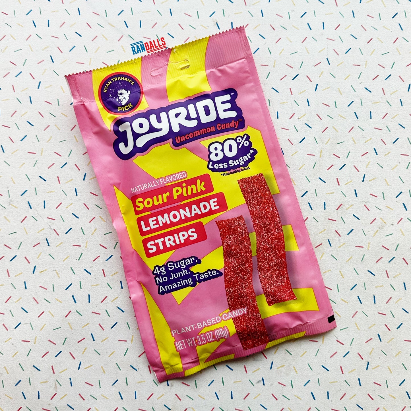 JOYRIDE GUMMIES SOUR PINK LEMONADE STRIPS (USA)