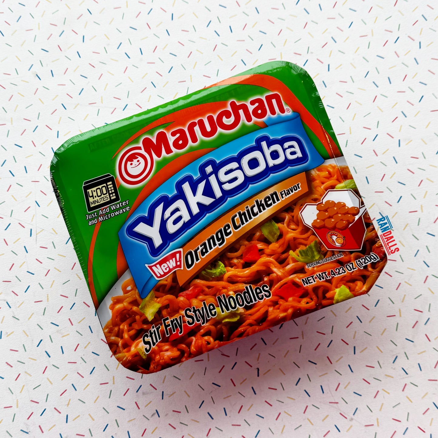 randallsuk, maruchan yakisoba orange chicken stir fry style noodles, maruchan, yakisoba, maruchan yakisoba, orange chicken, orange chicken noodles, stir fry, stir fry noodles, usa, usa noodles, usa maruchan, american, american noodles, american maruchan