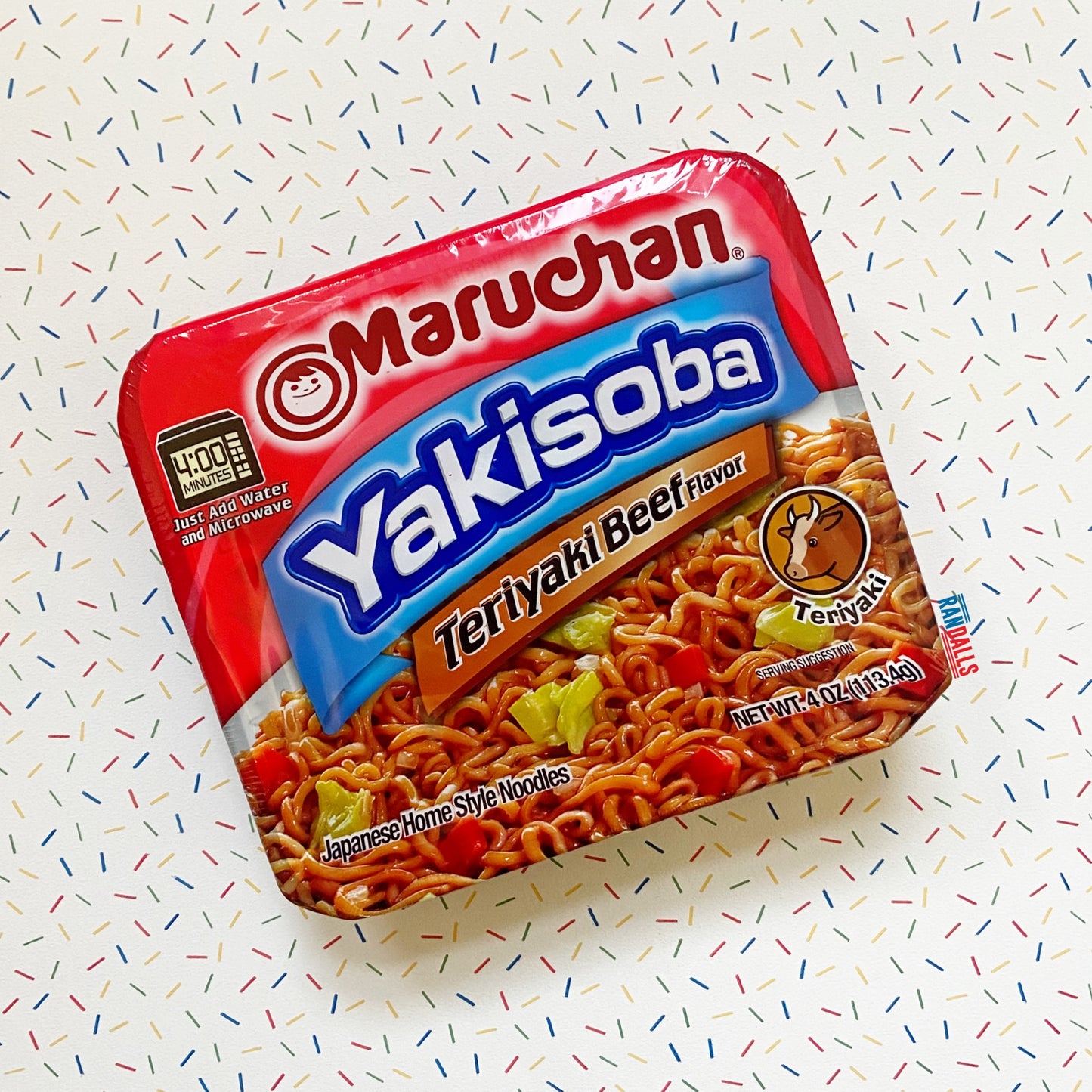 maruchan, maruchan yakisoba teriyaki beef, teriyaki beef, yakisoba, noodle, noodles, japanese home style noodles, teriyaki, america, randalls, randallsuk