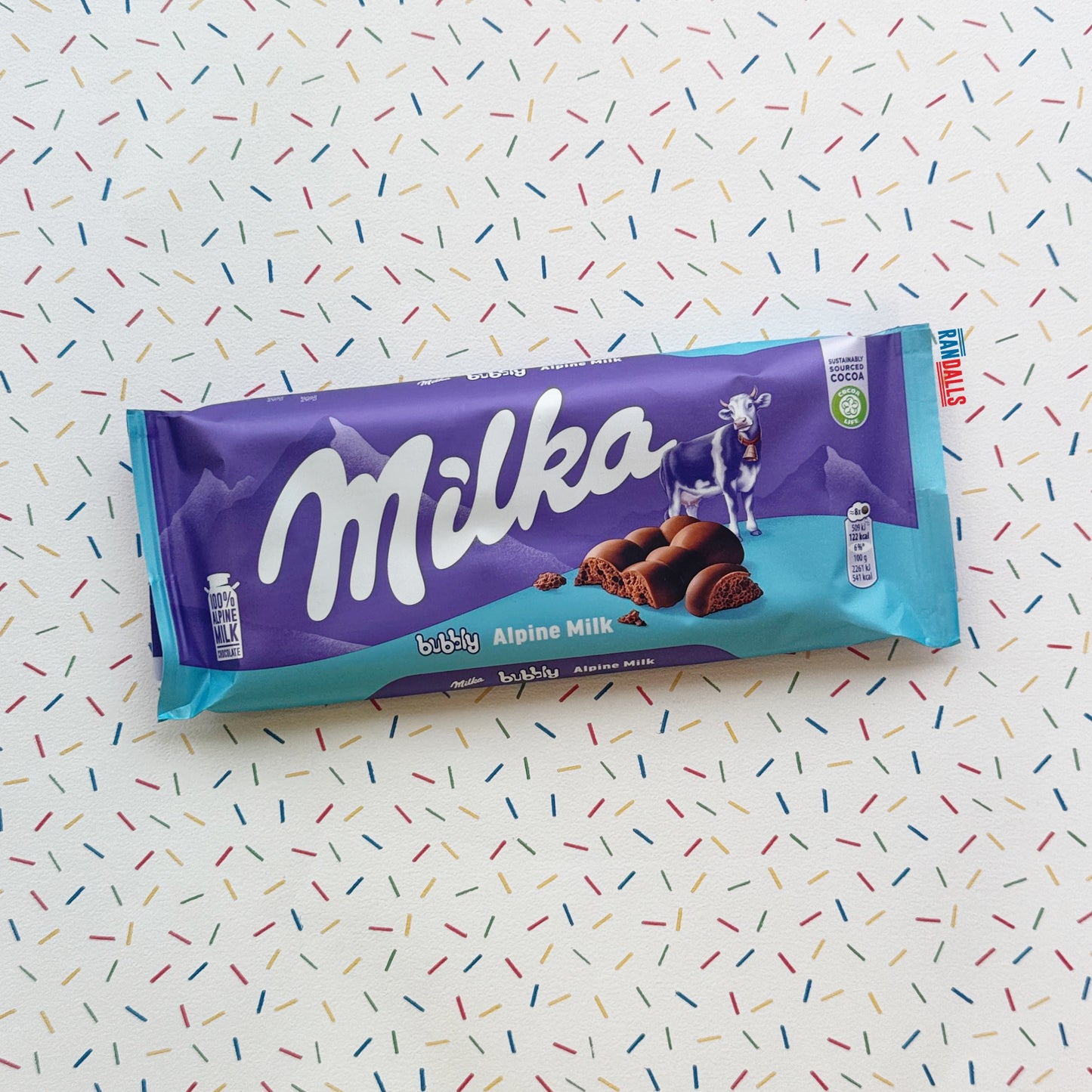 MILKA BUBBLY ALPINE MILK (SPAIN)