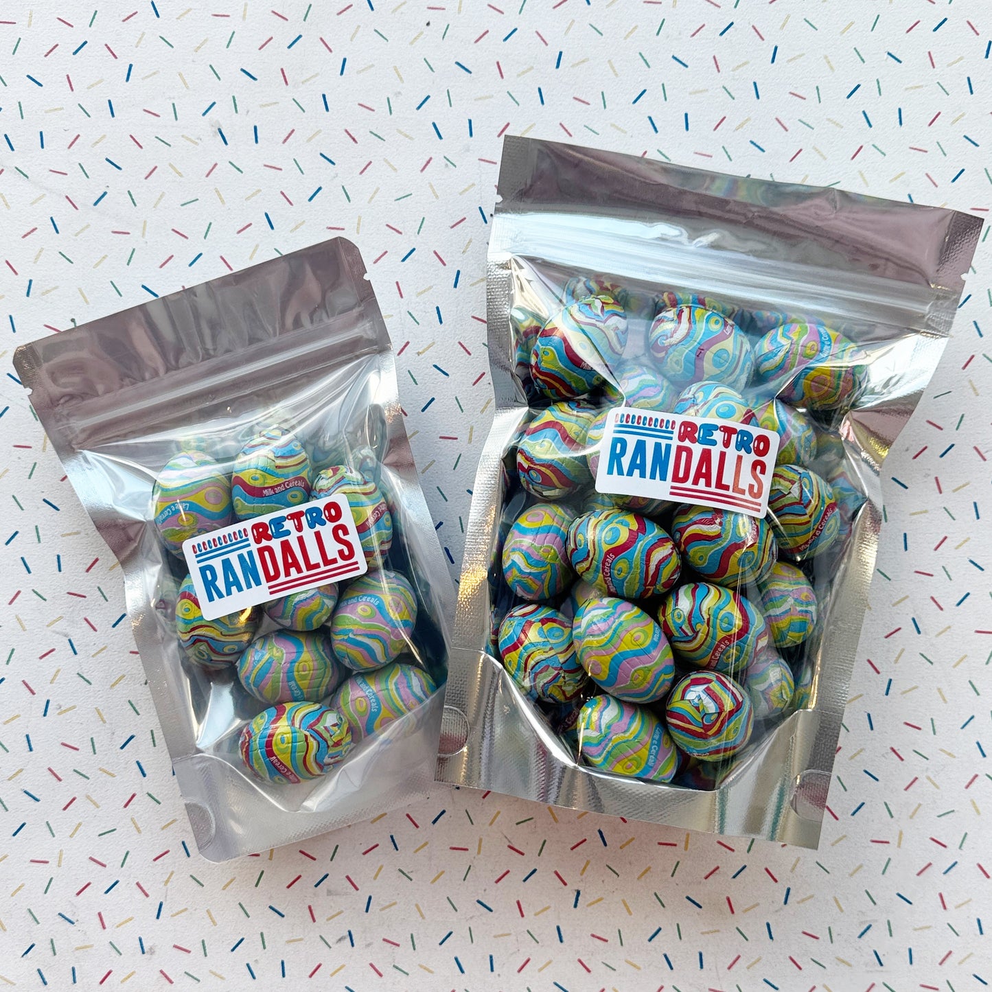 MILK CHOCOLATE FILLED EGGS (BRITISH)