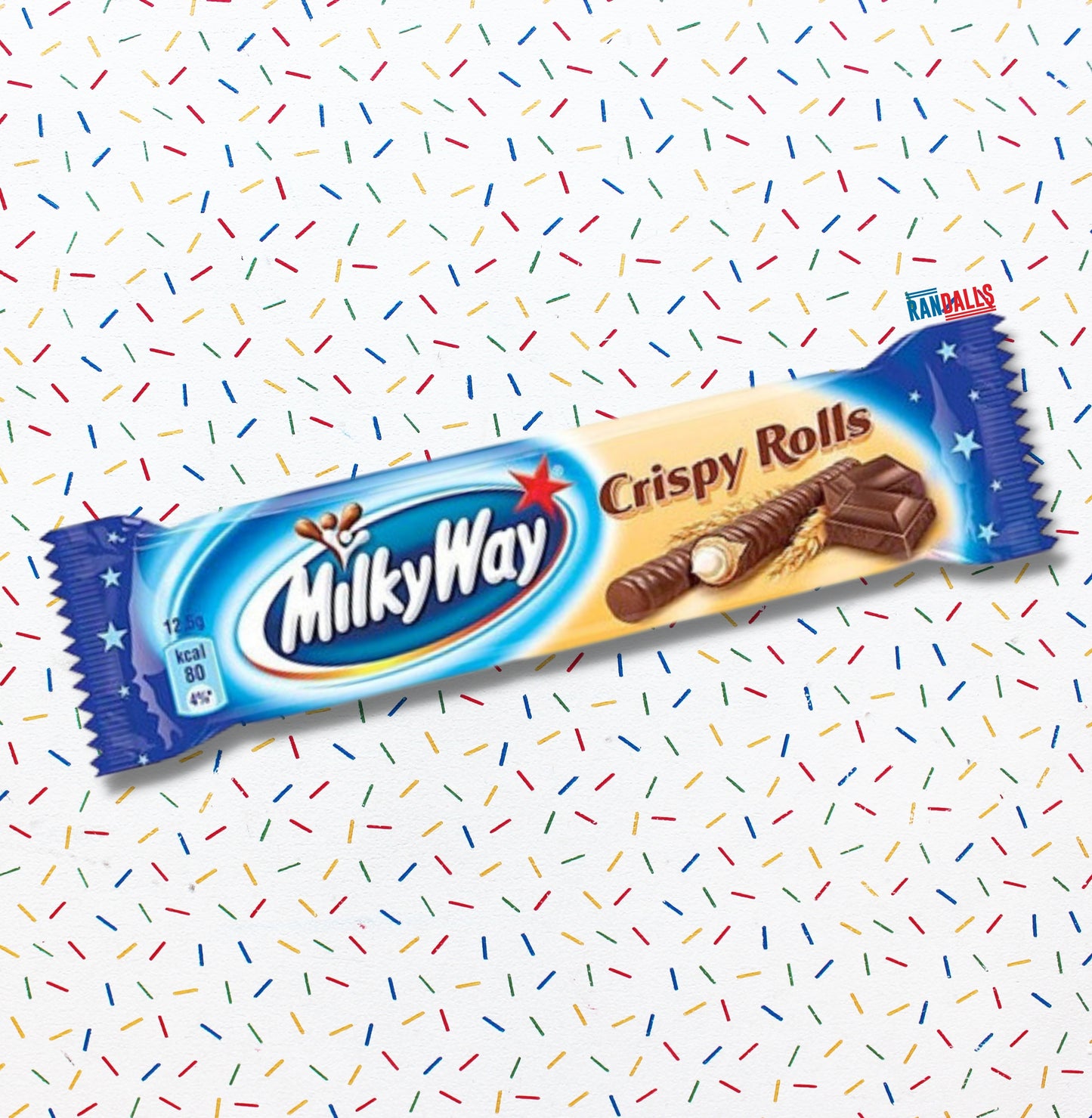 milkyway crispy rolls, chocolate, wafer, retro, creme, cream, randalls