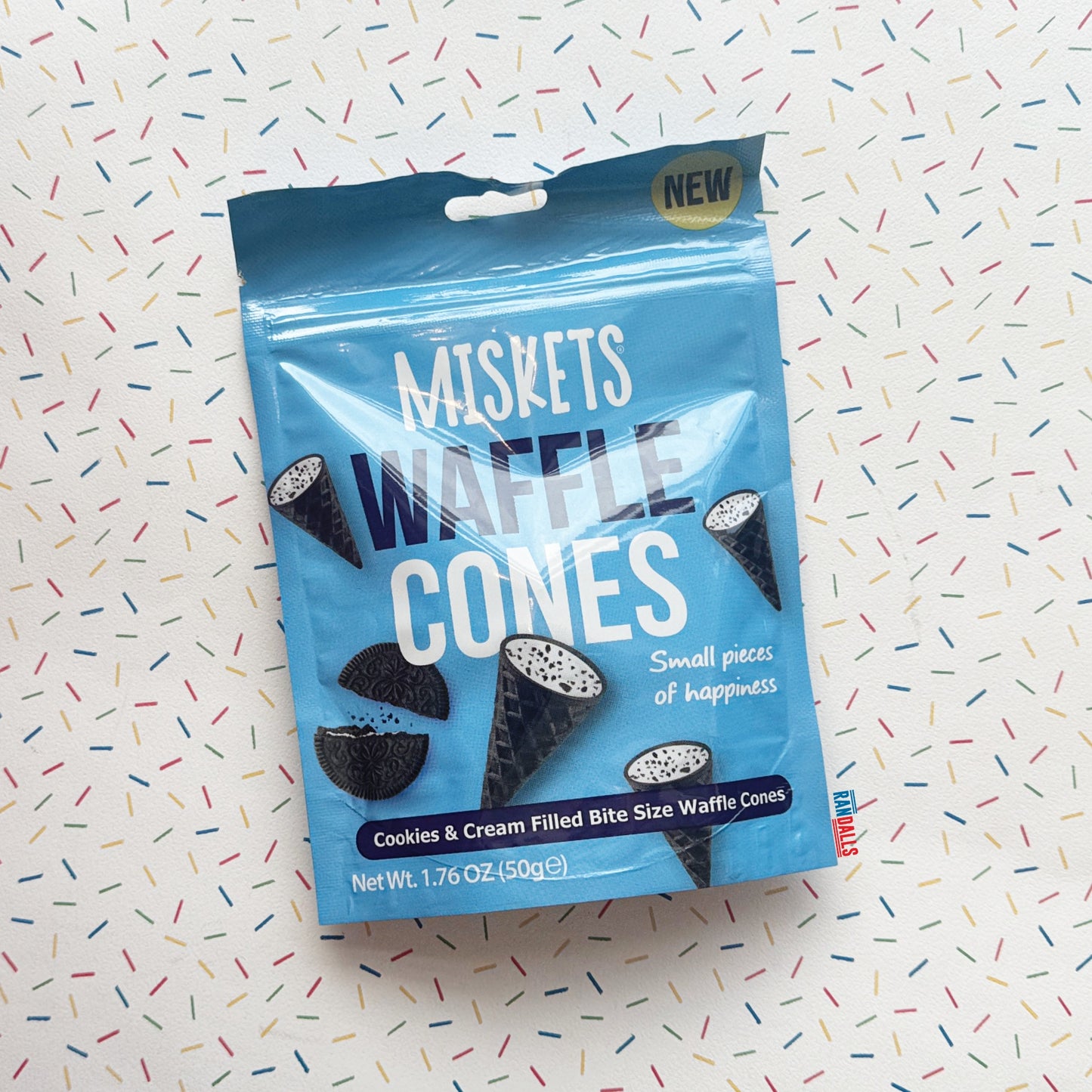 MISKETS WAFFLE CONES COOKIES & CREAM (TURKEY)