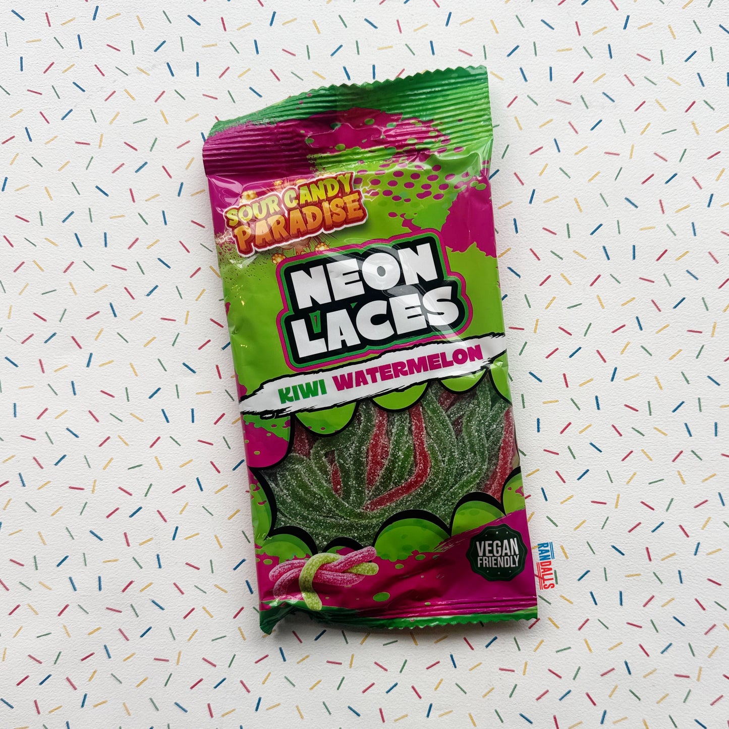 NEON LACES KIWI WATERMELON (BRITISH)