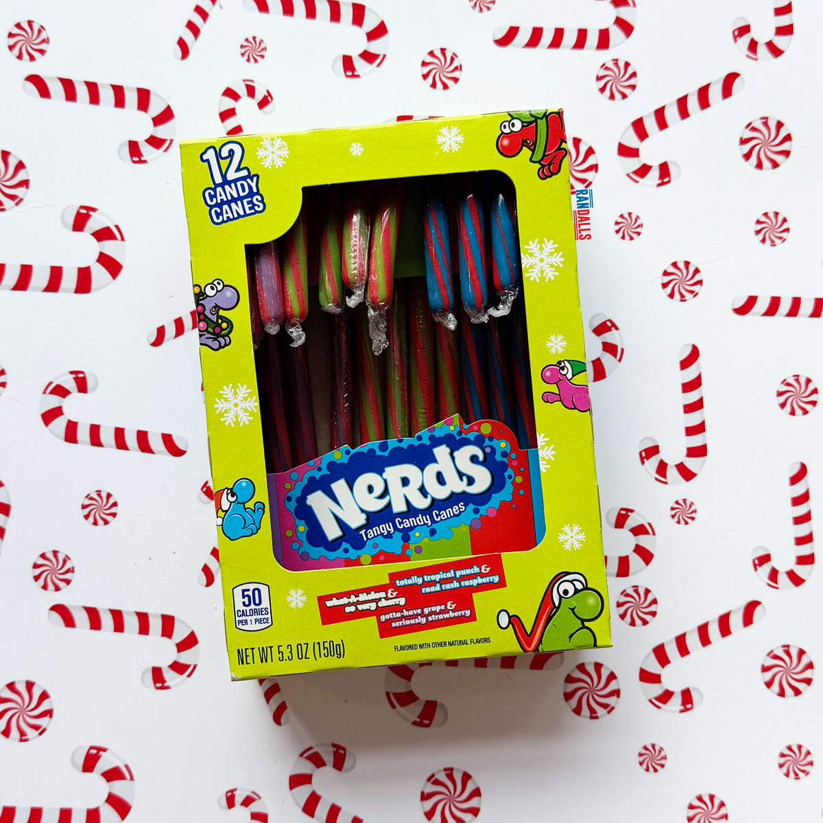 CANDY CANES TANGY NERDS (USA)