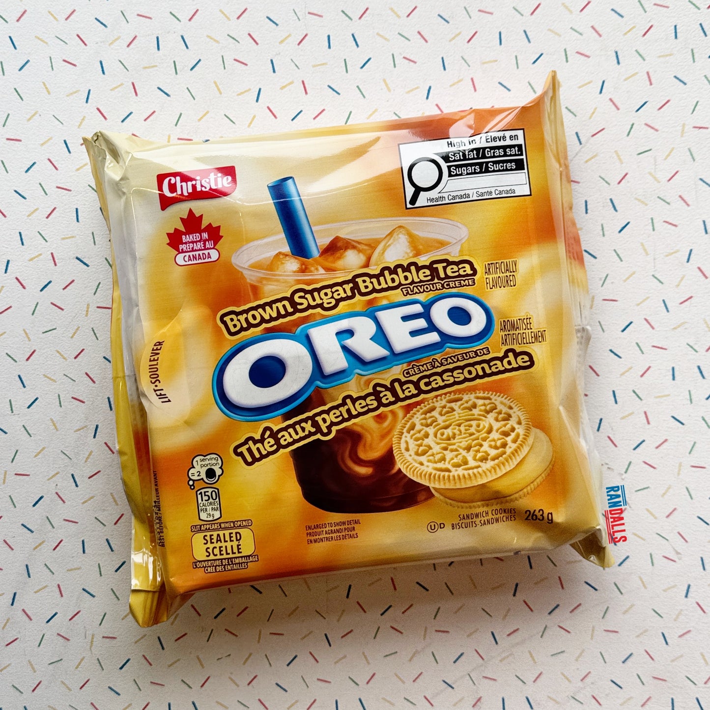 OREO BROWN SUGAR BUBBLE TEA (CANADA)