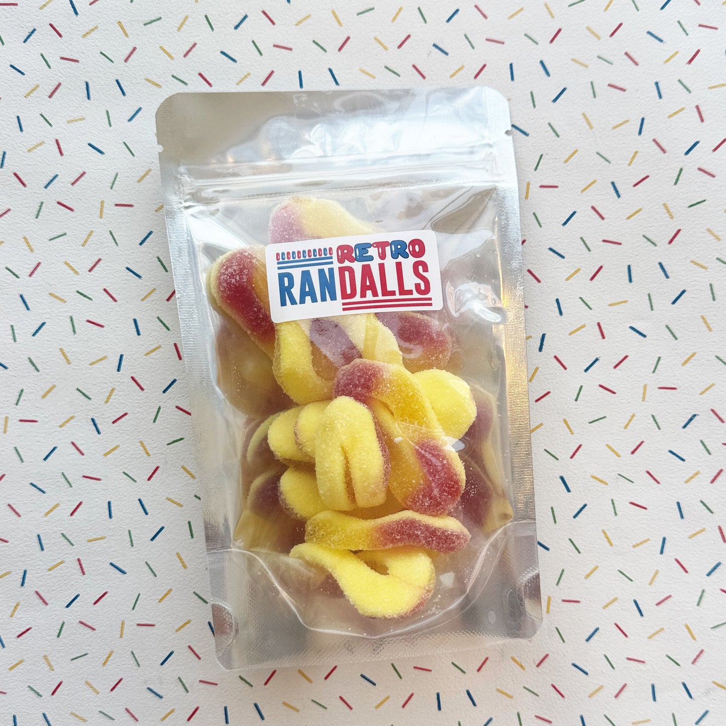 PARK LANE PEACH RINGS - 100g