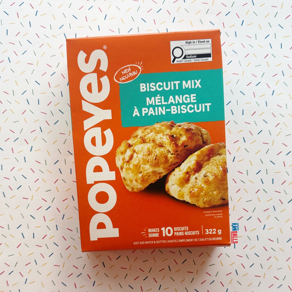 POPEYES HOMESTYLE BISCUIT MIX (CANADA)