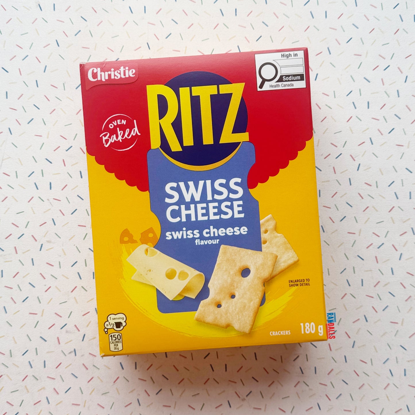 RITZ NIBS SWISS CHEESE (CANADA)