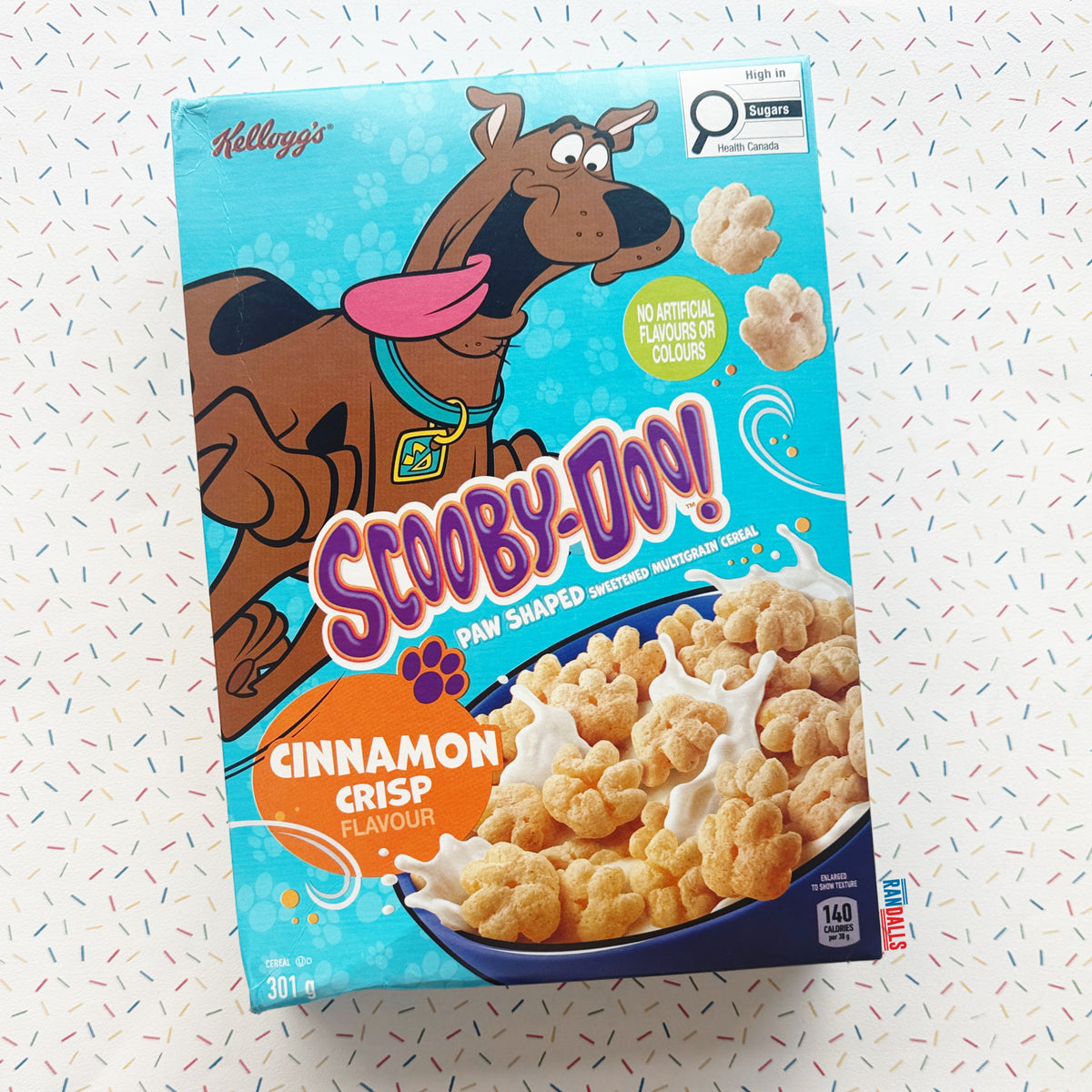 SCOOBY DOO CINNAMON CRISP CEREAL (CANADA)