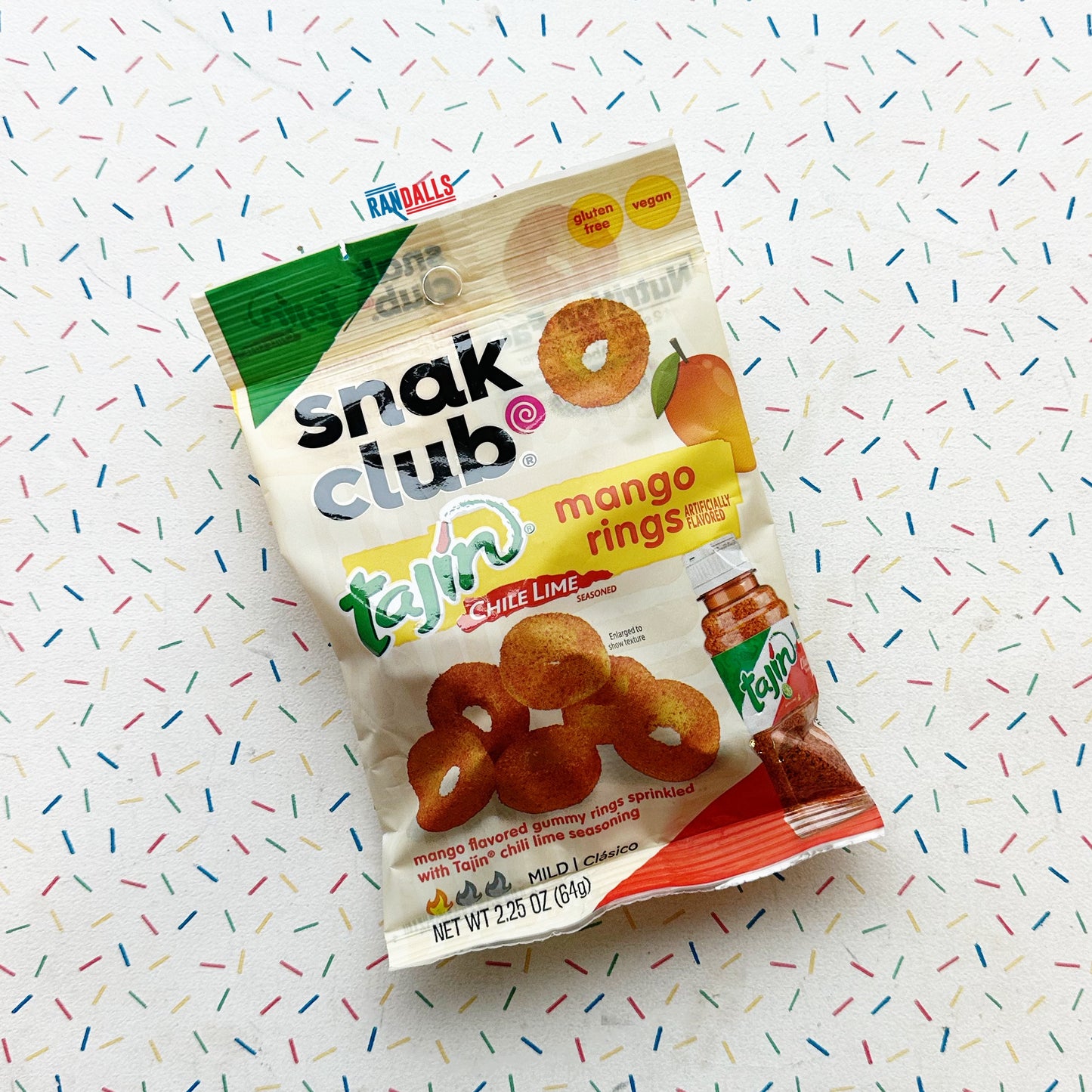 SNAK CLUB TAJIN MANGO RINGS (USA)
