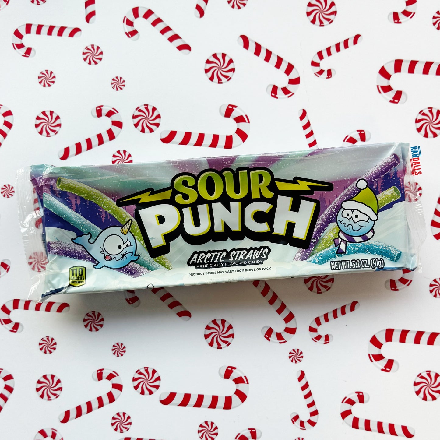 SOUR PUNCH ARCTIC STRAWS (USA)
