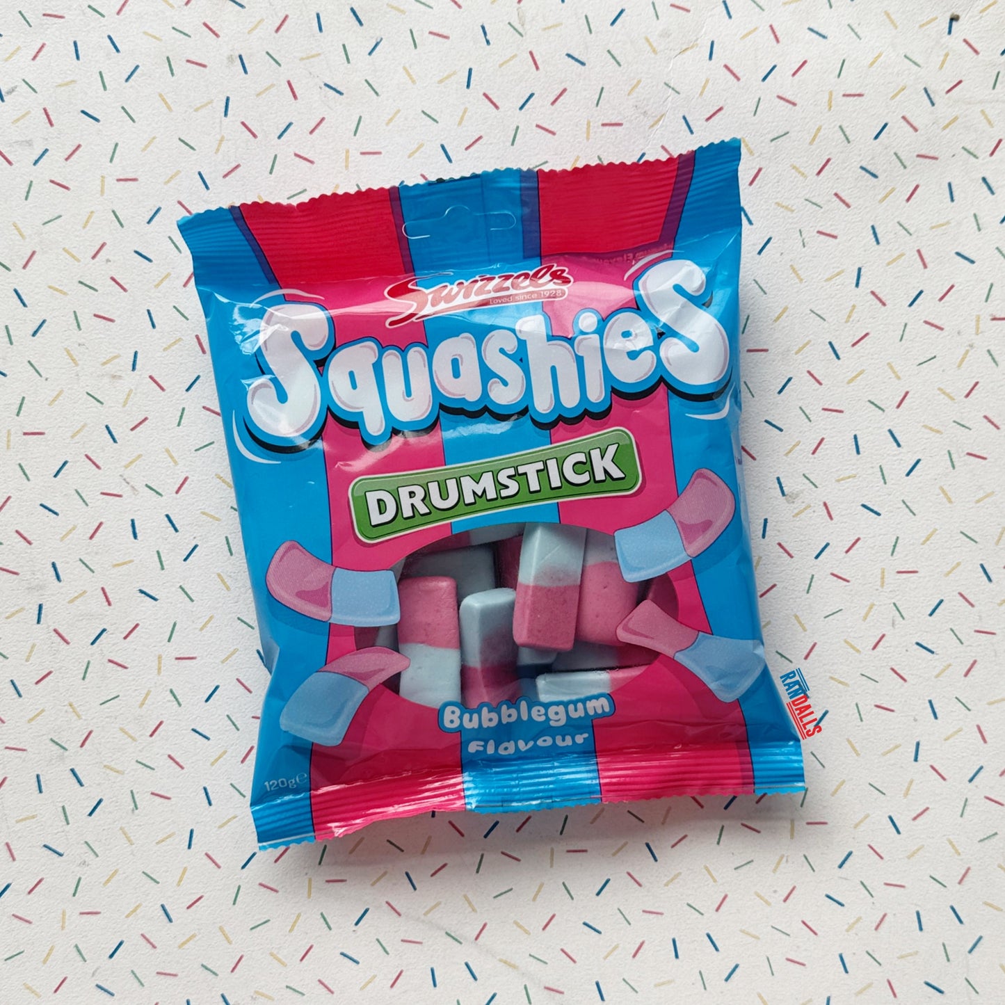 SWIZZELS SQUASHIES BUBBLEGUM (BRITISH)