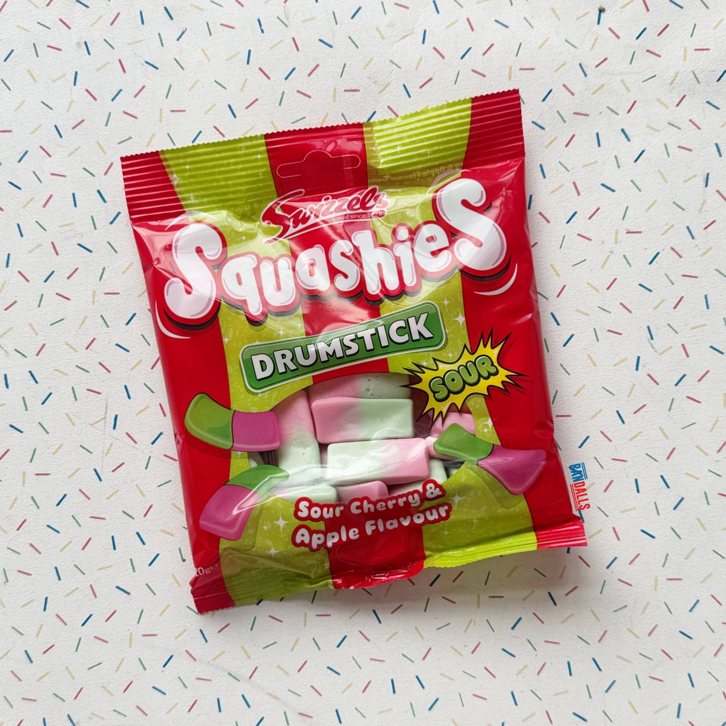 SWIZZELS SQUASHIES SOUR CHERRY APPLE (BRITISH)
