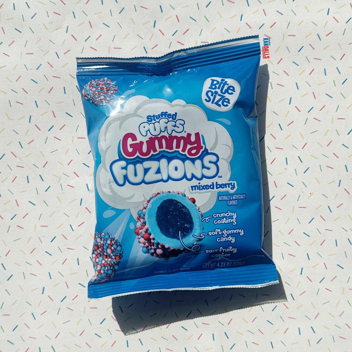 STUFFED PUFFS GUMMY FUZIONS MIXED BERRY (USA)