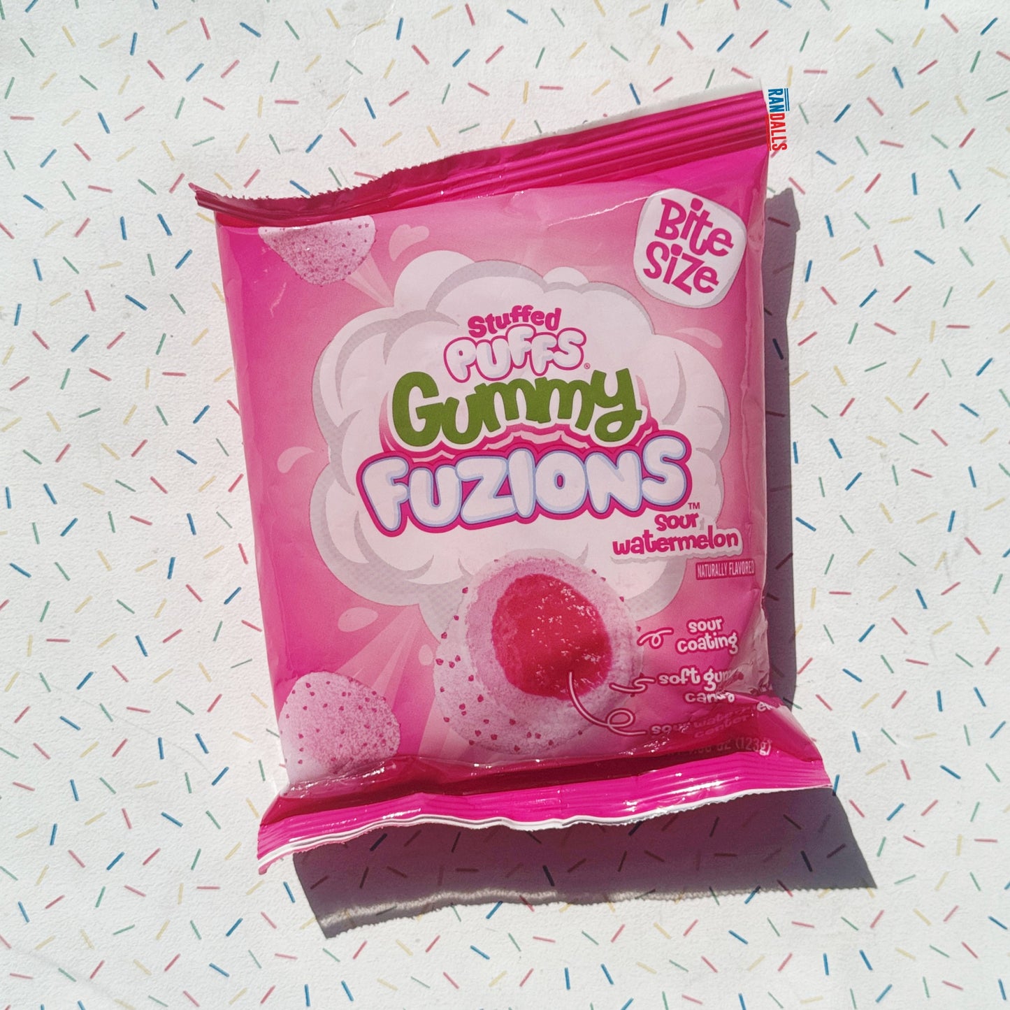 STUFFED PUFFS GUMMY FUZIONS SOUR WATERMELON (USA)
