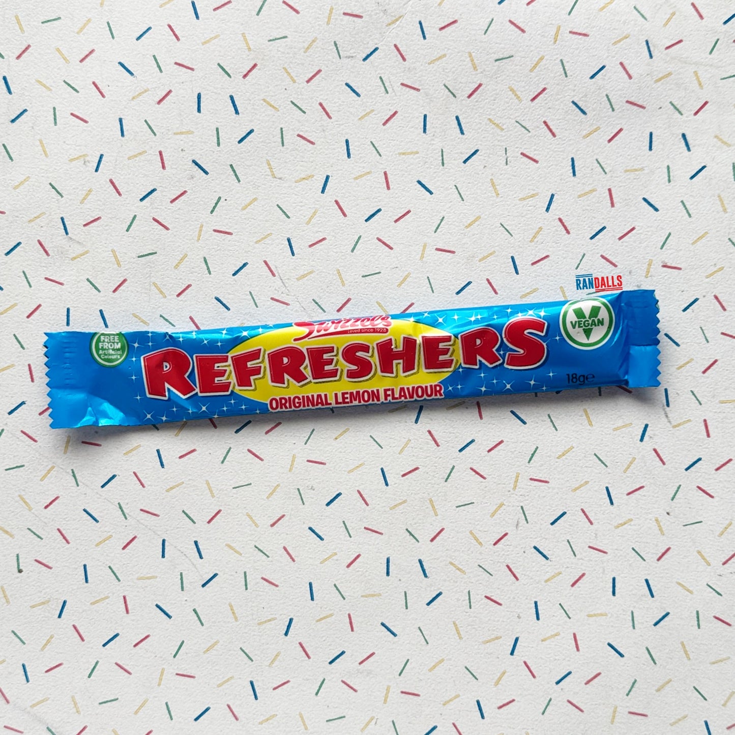 SWIZZELS REFRESHERS ORIGINAL LEMON CHEW BAR (BRITISH)