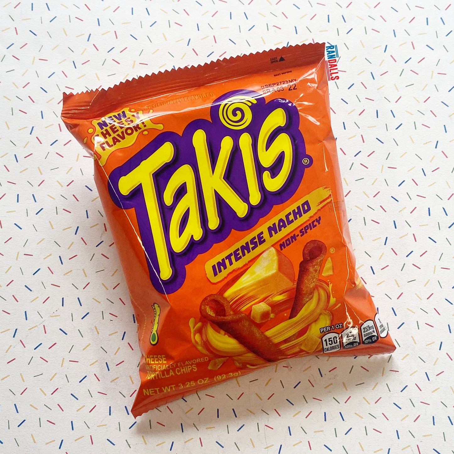 takis intense nacho, non-spicy takis, cheesy flavour, tortilla chips, pickles, pickle kit, takis, american crisps, mexican crisps, chips, fuego, usa, mexico, randalls,