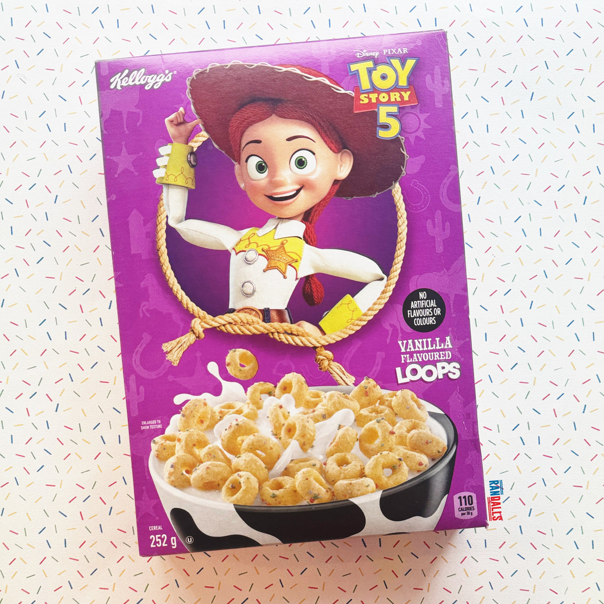 TOY STORY 5 CEREAL - JESSIE BOX (CANADA)