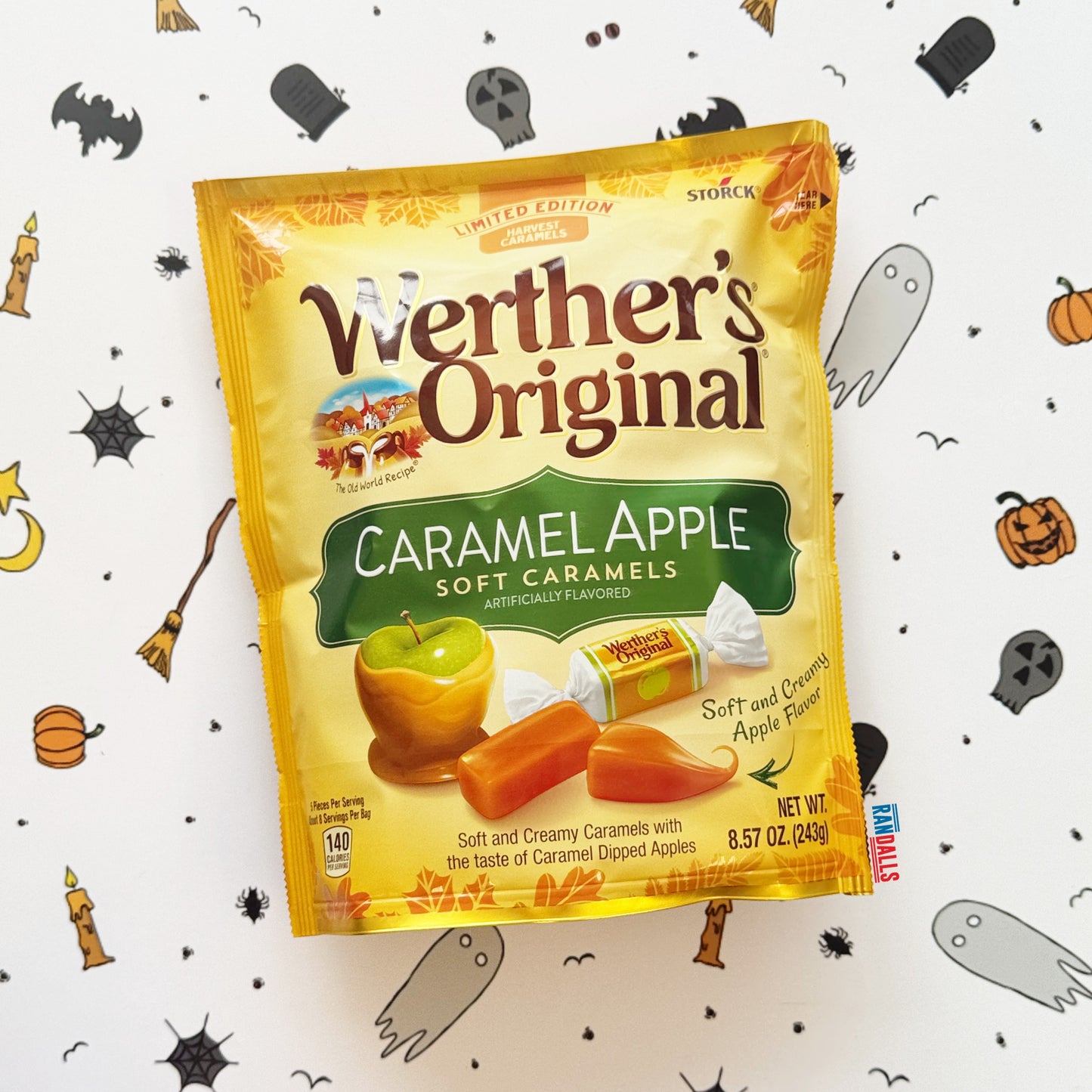 WERTHERS SOFT CARAMELS CARAMEL APPLE (USA)