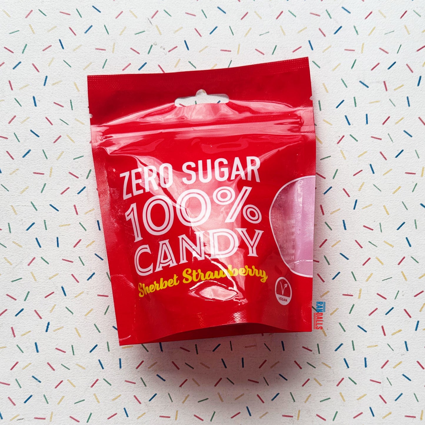 ZERO SUGAR 100% CANDY STRAWBERRY SHERBET (BRITISH)