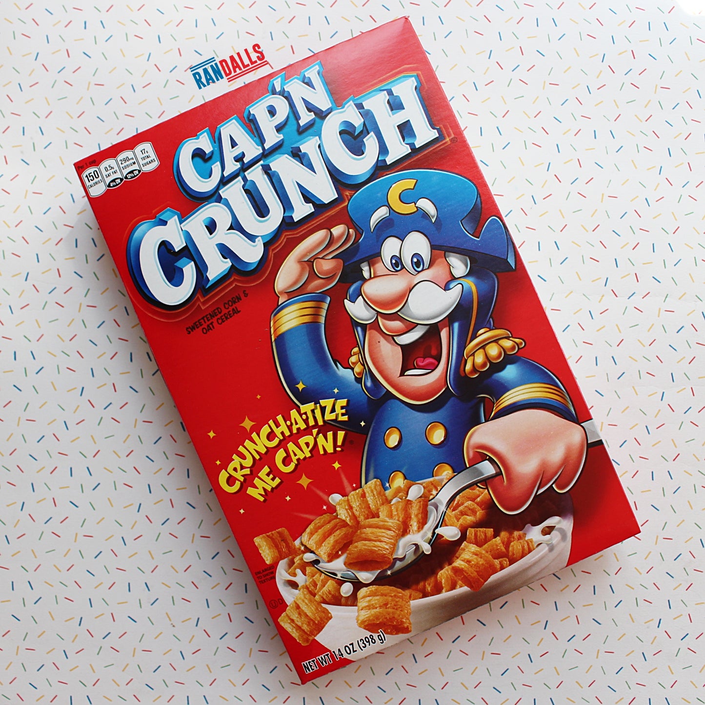 cap'n crunch cereal, breakfast, usa, randalls