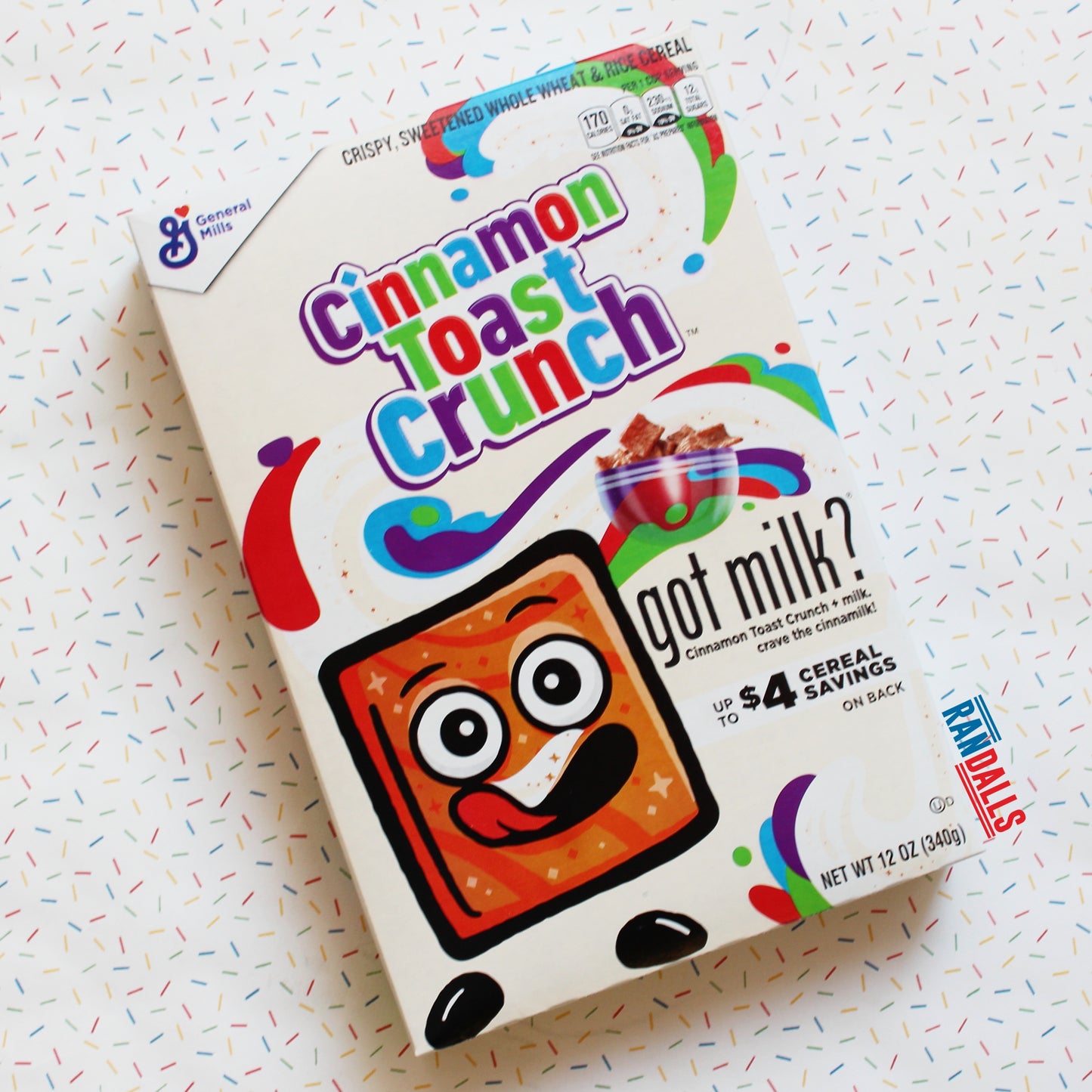 CINNamon toast crunch cereal, usa, randalls, breakfast