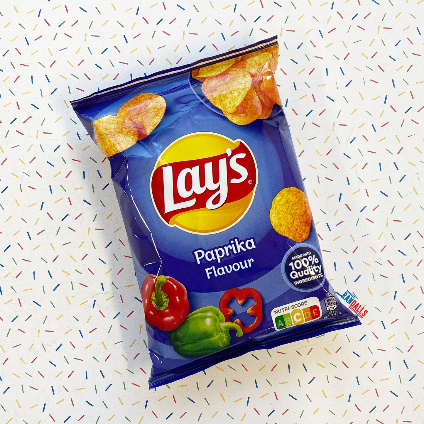 lays, lay's paprika, chips, crisps, potato crisps, belgium, randalls